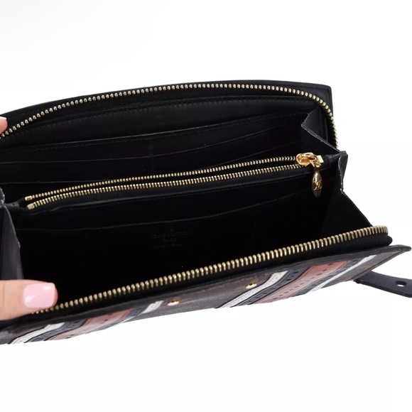 Louis Vuitton Steamer Zippy Wallet Limited Edition Brogue Monogram M62873 - Picture 9 of 10